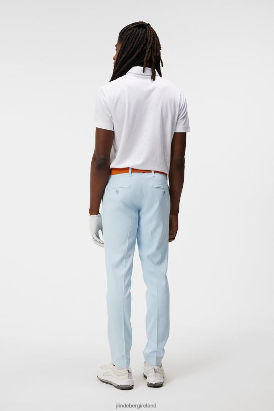 J.Lindeberg Men Peat Polo White Clothing BXV8X4103 - Click Image to Close