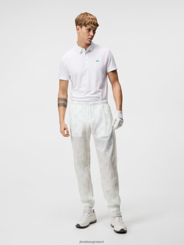 J.Lindeberg Men Peat Polo White Clothing BXV8X4258