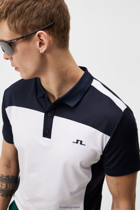 J.Lindeberg Men Roy Slim Polo Navy Clothing BXV8X4221