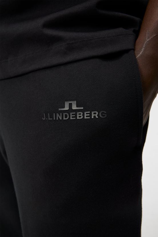 J.Lindeberg Men Alpha Sweatpant Black Clothing BXV8X4536