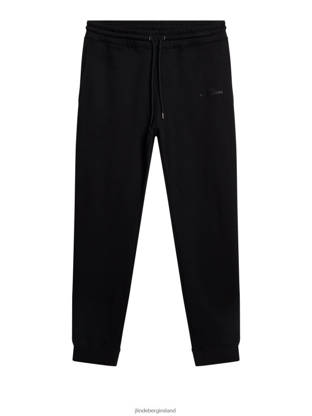 J.Lindeberg Men Alpha Sweatpant Black Clothing BXV8X4536