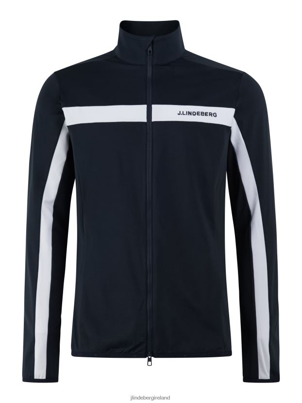 J.Lindeberg Men Jarvis Mid Layer Black Clothing BXV8X4672