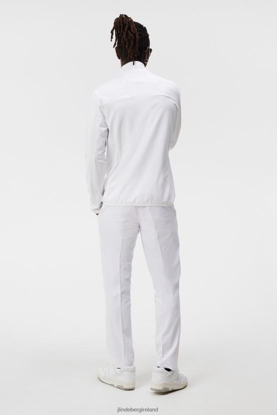 J.Lindeberg Men Jarvis Mid Layer White Clothing BXV8X4518