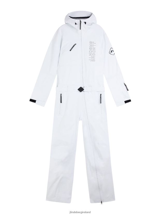 J.Lindeberg Men Aerial Shell One Piece White Clothing BXV8X41294