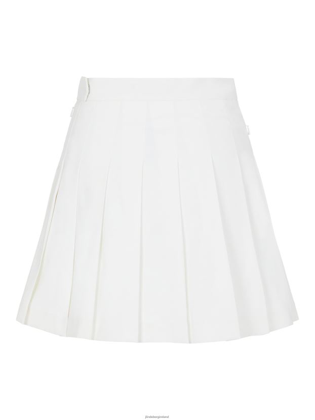 J.Lindeberg Women Adina Golf Skirt White Clothing BXV8X42759