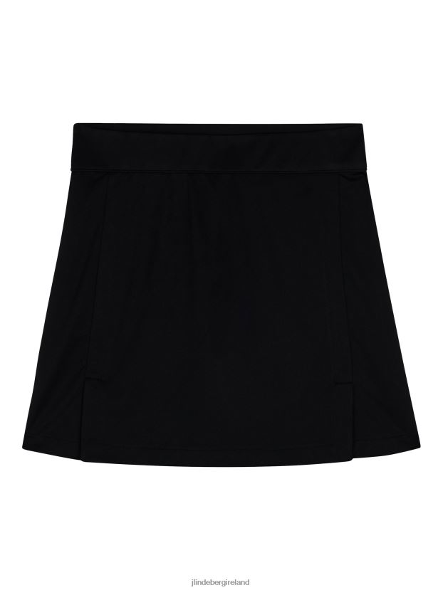 J.Lindeberg Women Amelie Mid-Length Skirt Black Clothing BXV8X42668