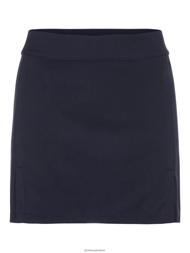 J.Lindeberg Women Amelie Mid-Length Skirt Navy Clothing BXV8X42746