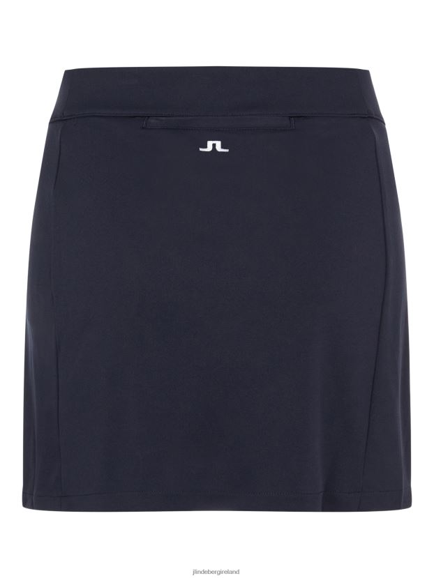 J.Lindeberg Women Amelie Mid-Length Skirt Navy Clothing BXV8X42746