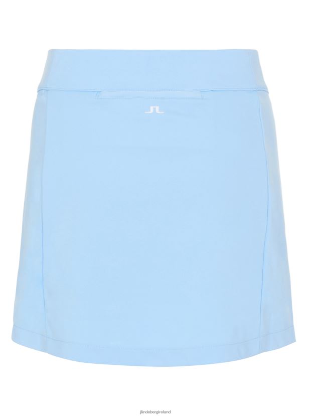 J.Lindeberg Women Amelie Mid-Length Skirt Summer Blue Clothing BXV8X42747