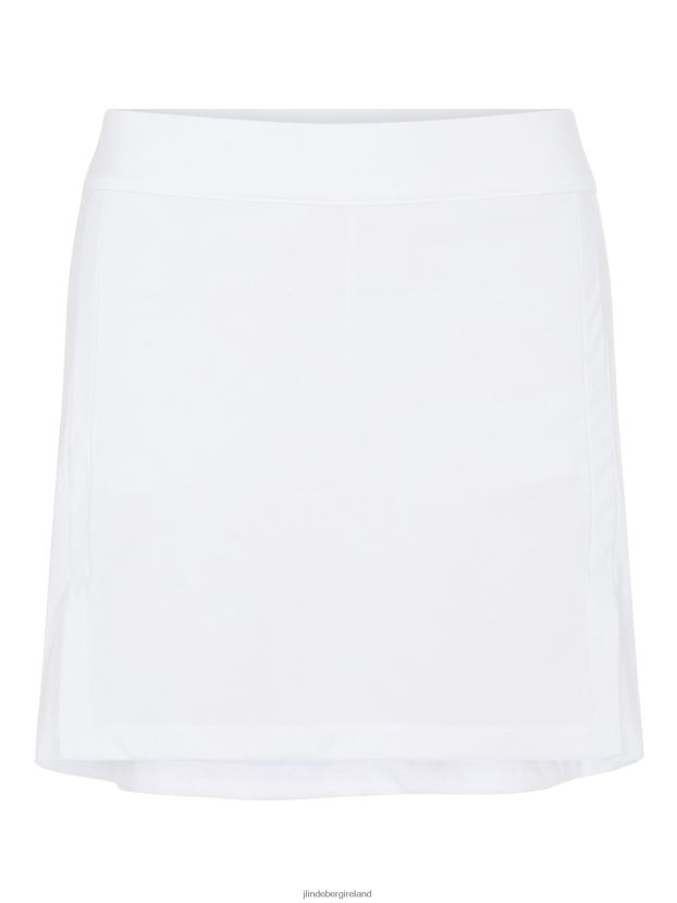 J.Lindeberg Women Amelie Mid-Length Skirt White Clothing BXV8X42745