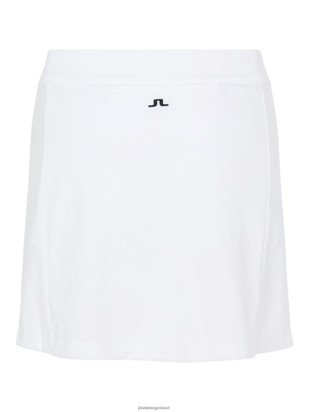 J.Lindeberg Women Amelie Mid-Length Skirt White Clothing BXV8X42745