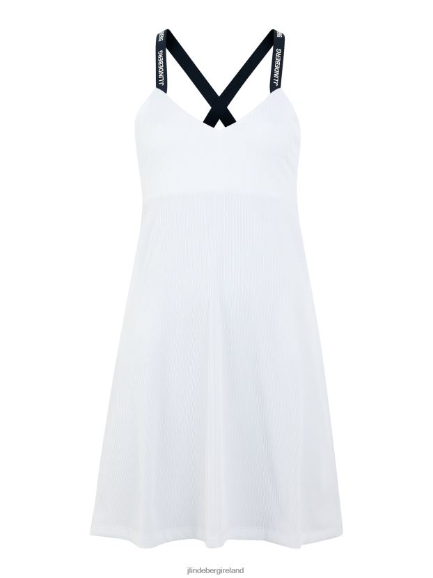 J.Lindeberg Women Ariana Dress White Clothing BXV8X42706