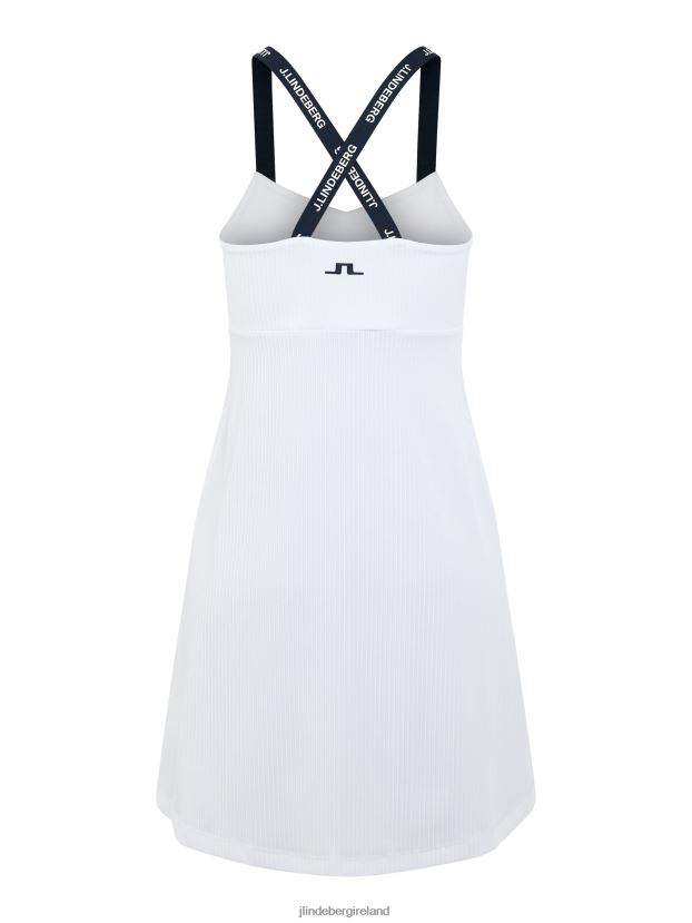 J.Lindeberg Women Ariana Dress White Clothing BXV8X42706