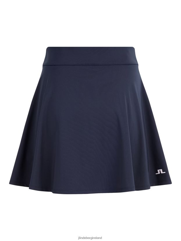 J.Lindeberg Women Imani Golf Skirt Navy Clothing BXV8X42728