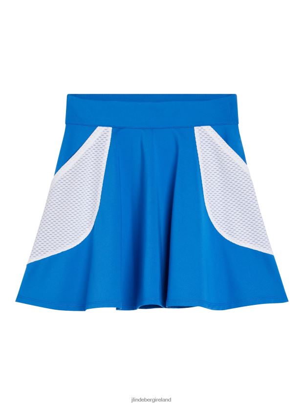 J.Lindeberg Women Imani Skirt Nautical Blue Clothing BXV8X42694