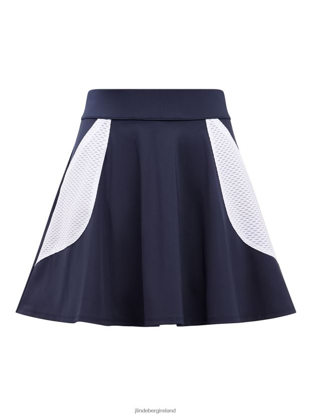 J.Lindeberg Women Imani Skirt Navy Clothing BXV8X42693