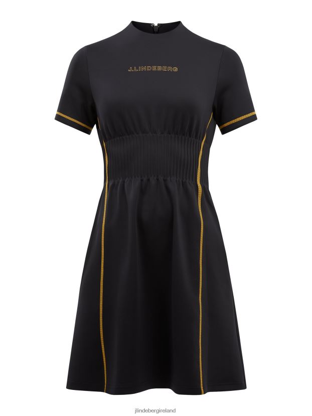 J.Lindeberg Women Krystal Dress Black Clothing BXV8X42661