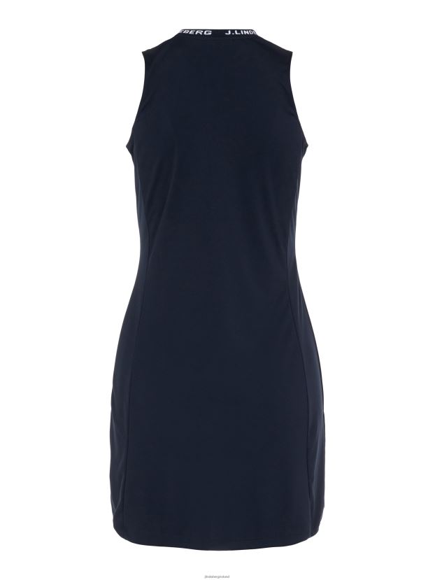 J.Lindeberg Women Meja Golf Dress Navy Clothing BXV8X42743 - Click Image to Close