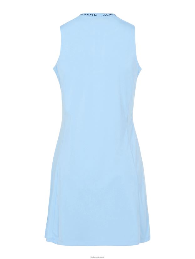 J.Lindeberg Women Meja Golf Dress Summer Blue Clothing BXV8X42742 - Click Image to Close