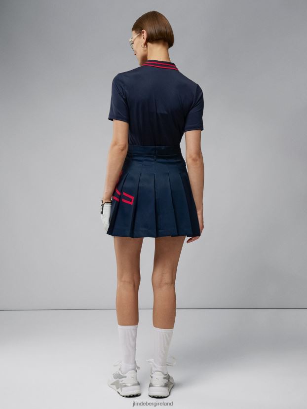 J.Lindeberg Women Naomi Bridge Skirt Navy Clothing BXV8X42684