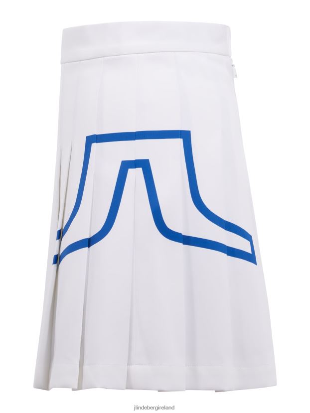 J.Lindeberg Women Naomi Bridge Skirt White Clothing BXV8X42683