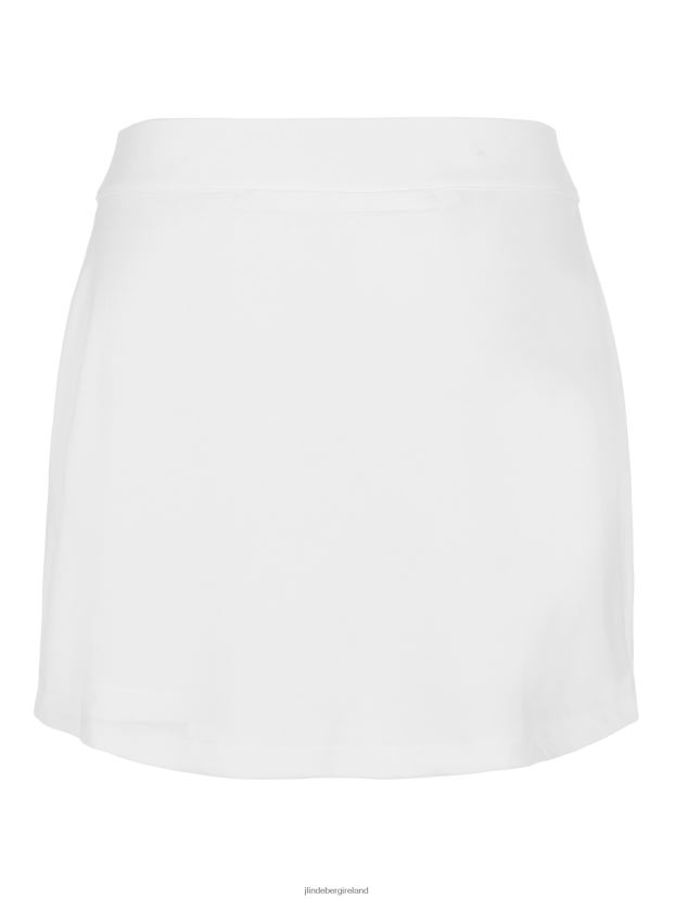 J.Lindeberg Women Thea Golf Skirt White Clothing BXV8X42753