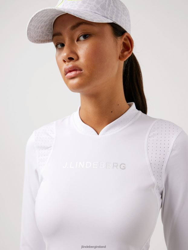 J.Lindeberg Women Zola Golf Dress White Clothing BXV8X42738