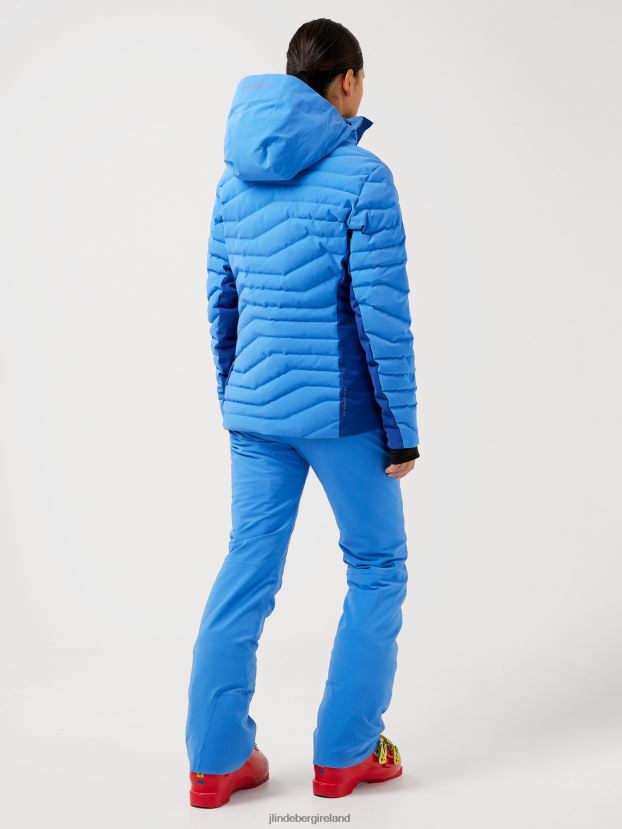 J.Lindeberg Women Crystal Down Jacket Infinity Blue Clothing BXV8X42869 - Click Image to Close