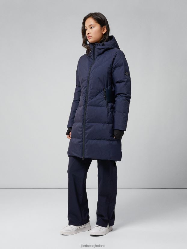 J.Lindeberg Women Odyssey Down Parka Navy Clothing BXV8X42850