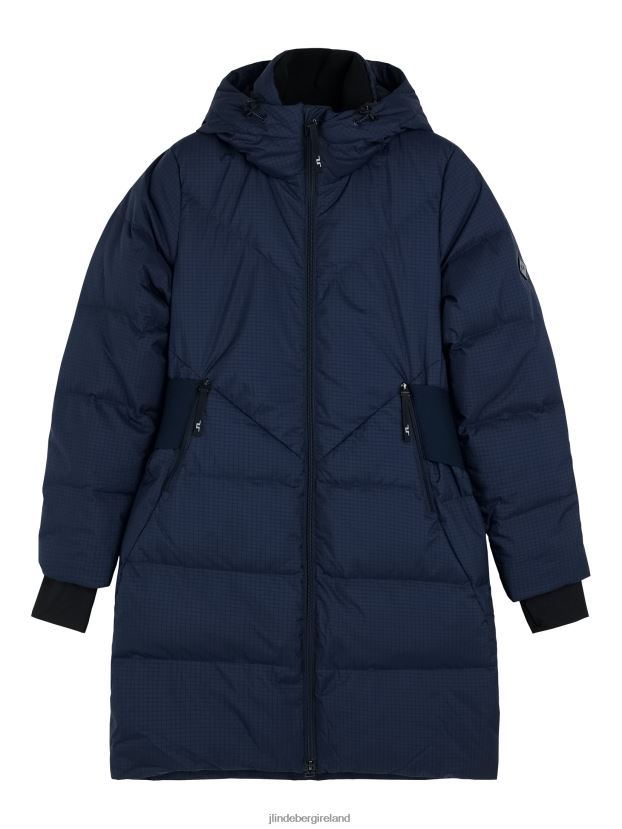 J.Lindeberg Women Odyssey Down Parka Navy Clothing BXV8X42850