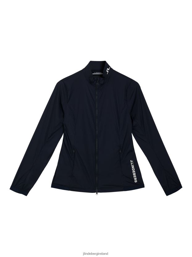 J.Lindeberg Women Tenley Golf Jacket Navy Clothing BXV8X42863