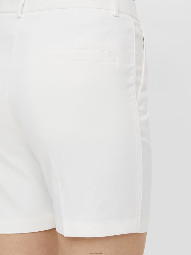 J.Lindeberg Women Gwen Long Golf Short White Clothing BXV8X42808