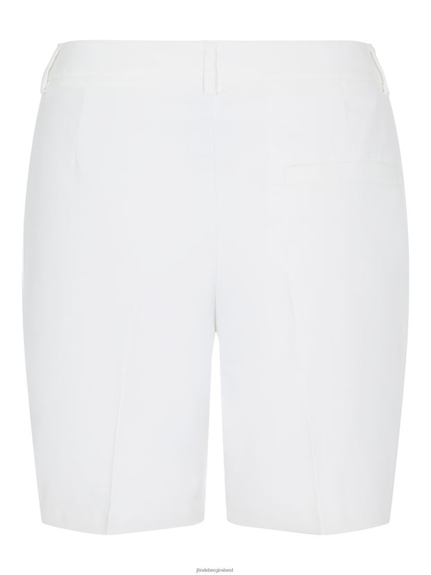 J.Lindeberg Women Gwen Long Golf Short White Clothing BXV8X42808