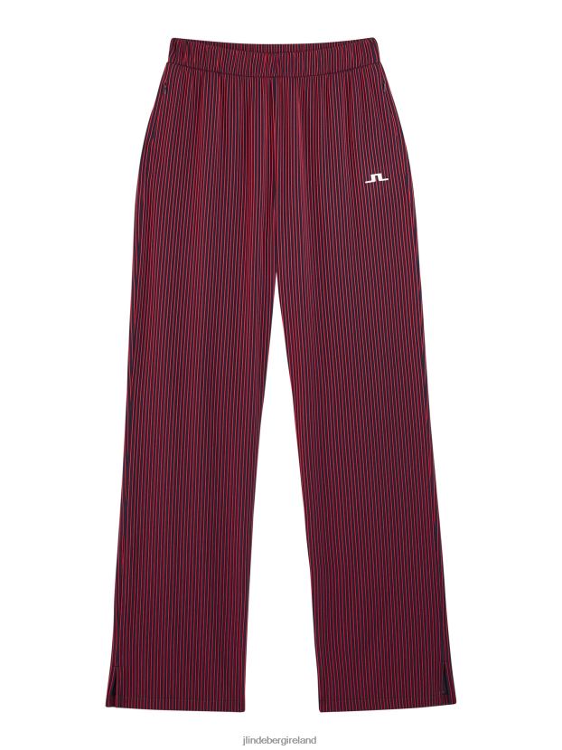 J.Lindeberg Women Iman Pant Barbados Cherry Clothing BXV8X42768