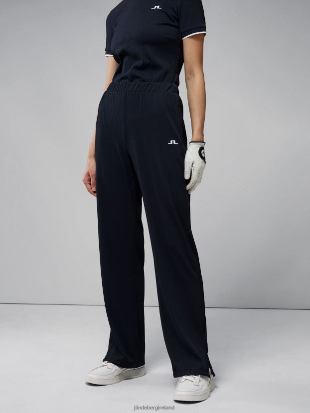 J.Lindeberg Women Iman Pant Navy Clothing BXV8X42770 - Click Image to Close