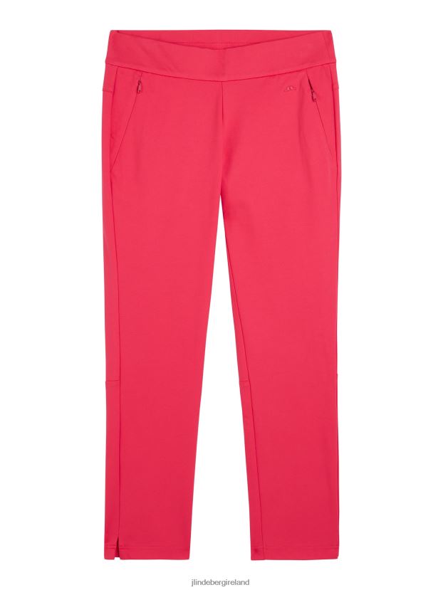 J.Lindeberg Women Lea Pull On Pant Azalea Clothing BXV8X42772