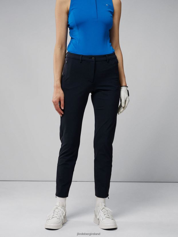 J.Lindeberg Women Maria Pant Navy Clothing BXV8X42778 - Click Image to Close