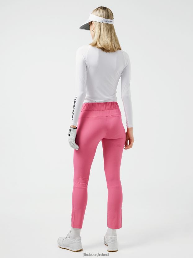 J.Lindeberg Women Nea Pull On Golf Pant Hot Pink Clothing BXV8X42798