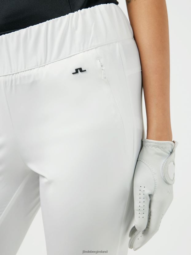 J.Lindeberg Women Nea Pull On Golf Pant White Clothing BXV8X42797