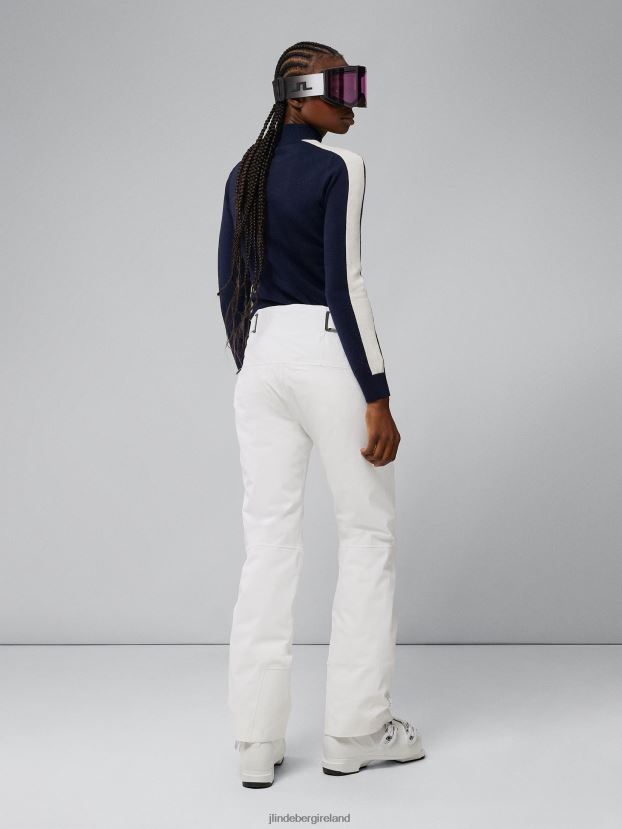 J.Lindeberg Women Watson Pant White Clothing BXV8X42765 - Click Image to Close