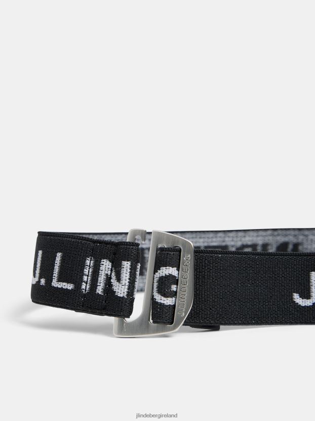 J.Lindeberg Women Charlotta Elastic Belt Black Accessory BXV8X41945