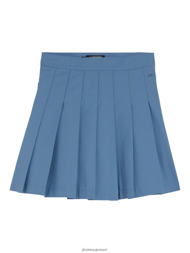 J.Lindeberg Women Adina Skirt Blue Horizon Clothing BXV8X41686