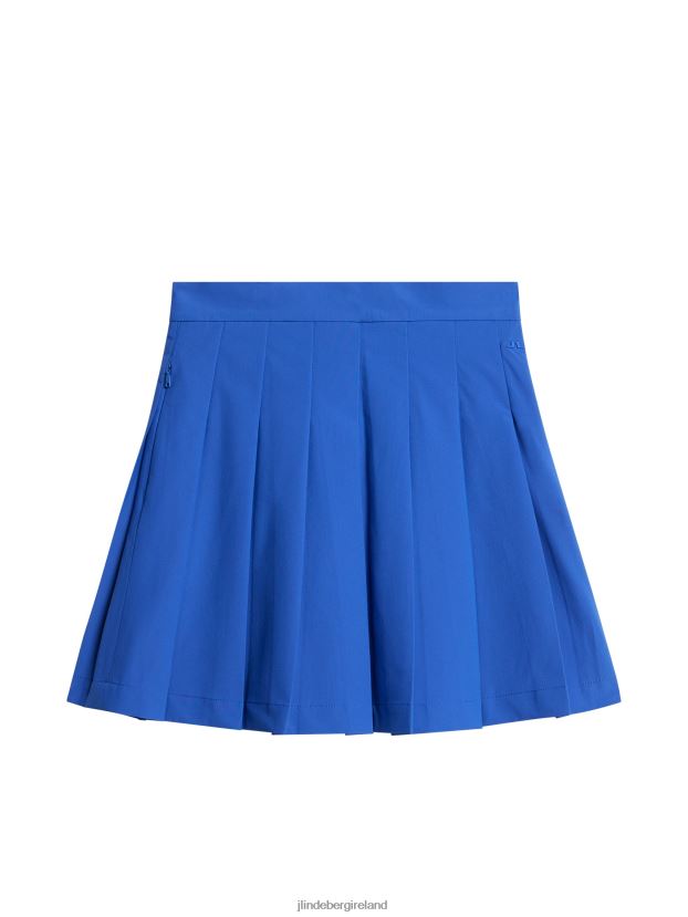 J.Lindeberg Women Adina Skirt Dazzling Blue Clothing BXV8X41573