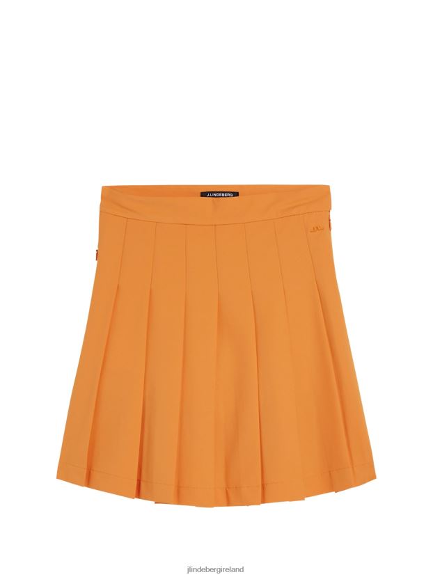 J.Lindeberg Women Adina Skirt Russet Orange Clothing BXV8X41681