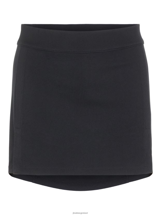 J.Lindeberg Women Amelie Golf Skirt Black Clothing BXV8X41694 - Click Image to Close