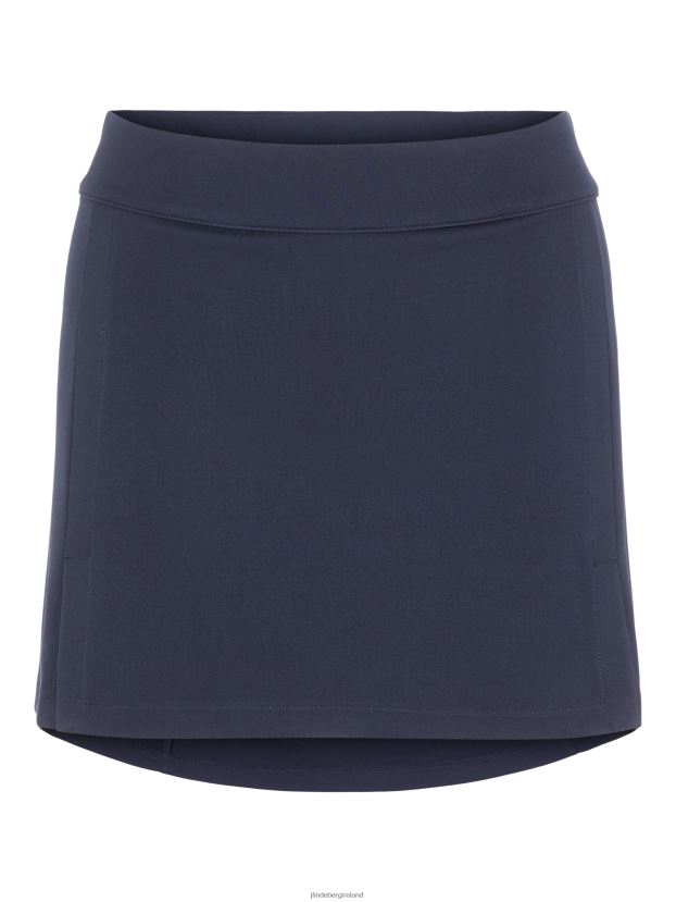 J.Lindeberg Women Amelie Golf Skirt Navy Clothing BXV8X41695 - Click Image to Close