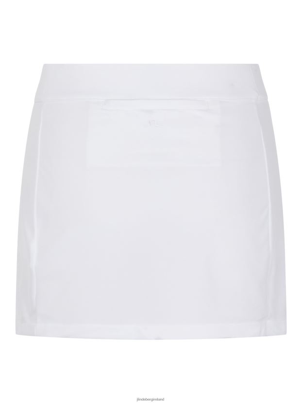 J.Lindeberg Women Amelie Golf Skirt White Clothing BXV8X41693