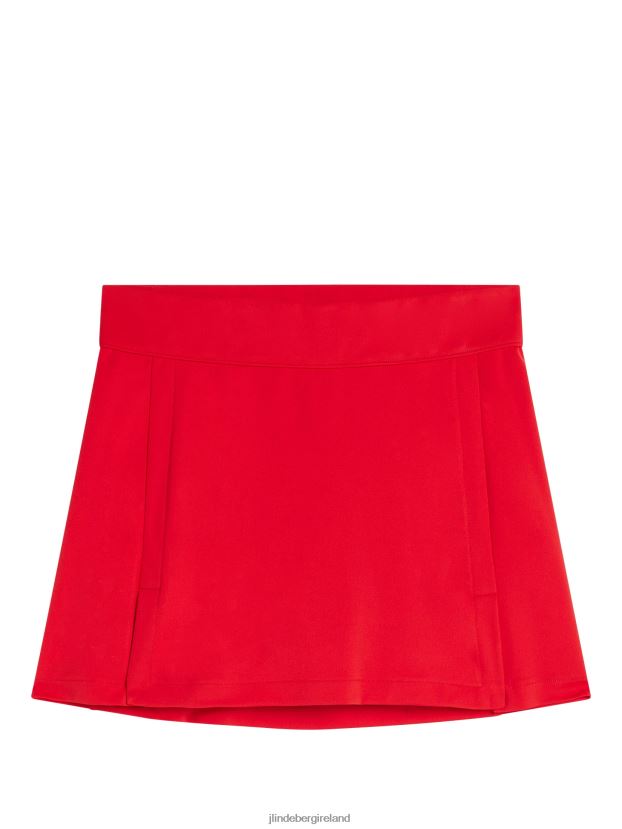 J.Lindeberg Women Amelie Skirt Fiery Red Clothing BXV8X41652