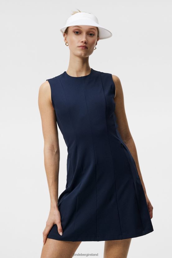 J.Lindeberg Women Jasmin Dress Navy Clothing BXV8X41632