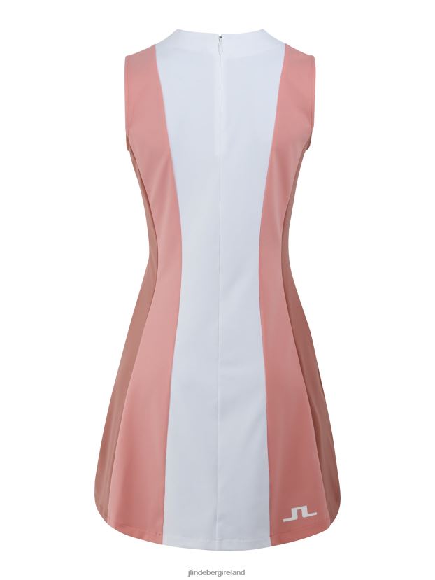 J.Lindeberg Women Jasmin Dress Strawberry Ice Clothing BXV8X41684 - Click Image to Close